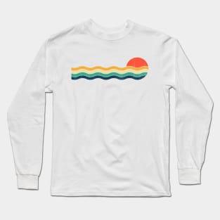 WAVE MINIMALIST Long Sleeve T-Shirt